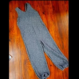 Art Class Girls Full Length Striped Jumpsuit Romper